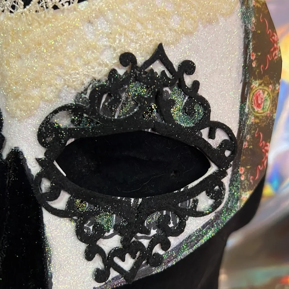 New Victorian Horned Skull Mask